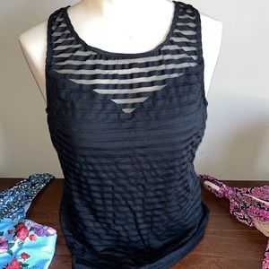 Anne Cole Size 8 Sleeveless Top or Swim Top Excellent Condition